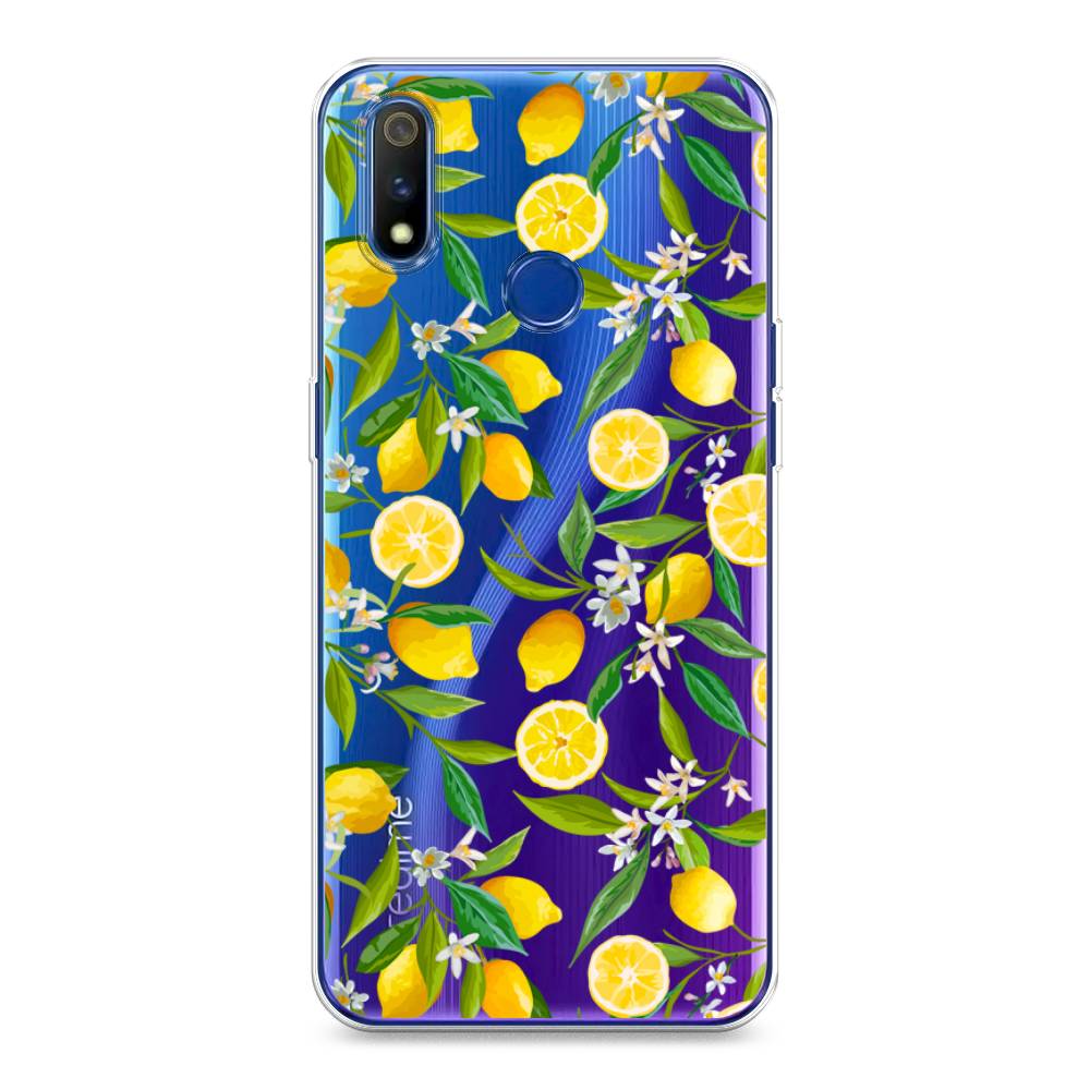 

Чехол Awog на Realme 3 Pro "Сочные лимоны", Разноцветный, 251250-10