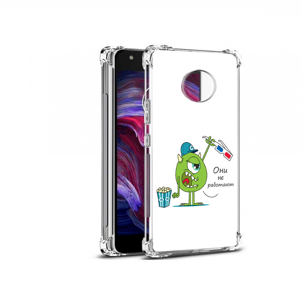 

Чехол MyPads Tocco для Motorola Moto X4 Очки не работают (PT96319.371.129), Прозрачный, Tocco