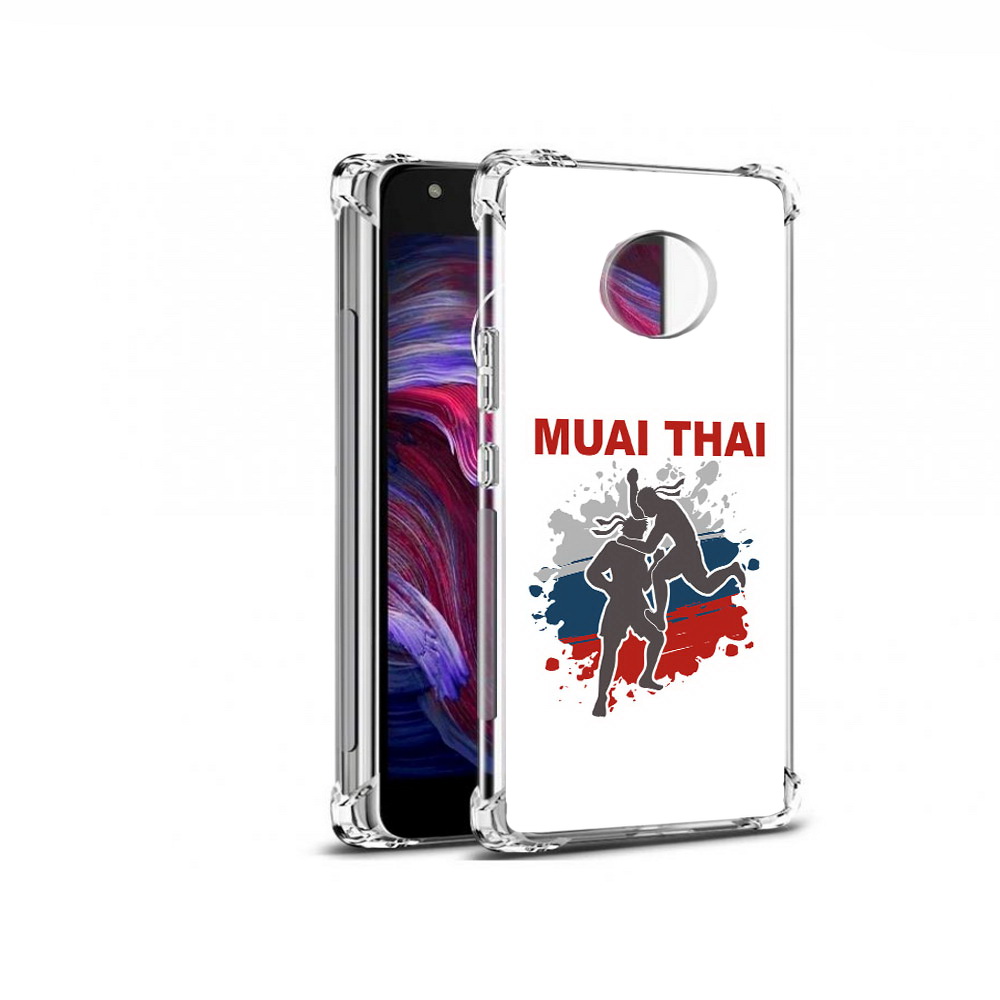 

Чехол MyPads Tocco для Motorola Moto X4 Муайтай (PT96319.371.123), Прозрачный, Tocco