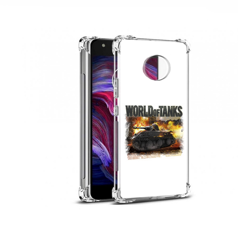 

Чехол MyPads Tocco для Motorola Moto X4 Мир танков-2 (PT96319.371.118), Прозрачный, Tocco