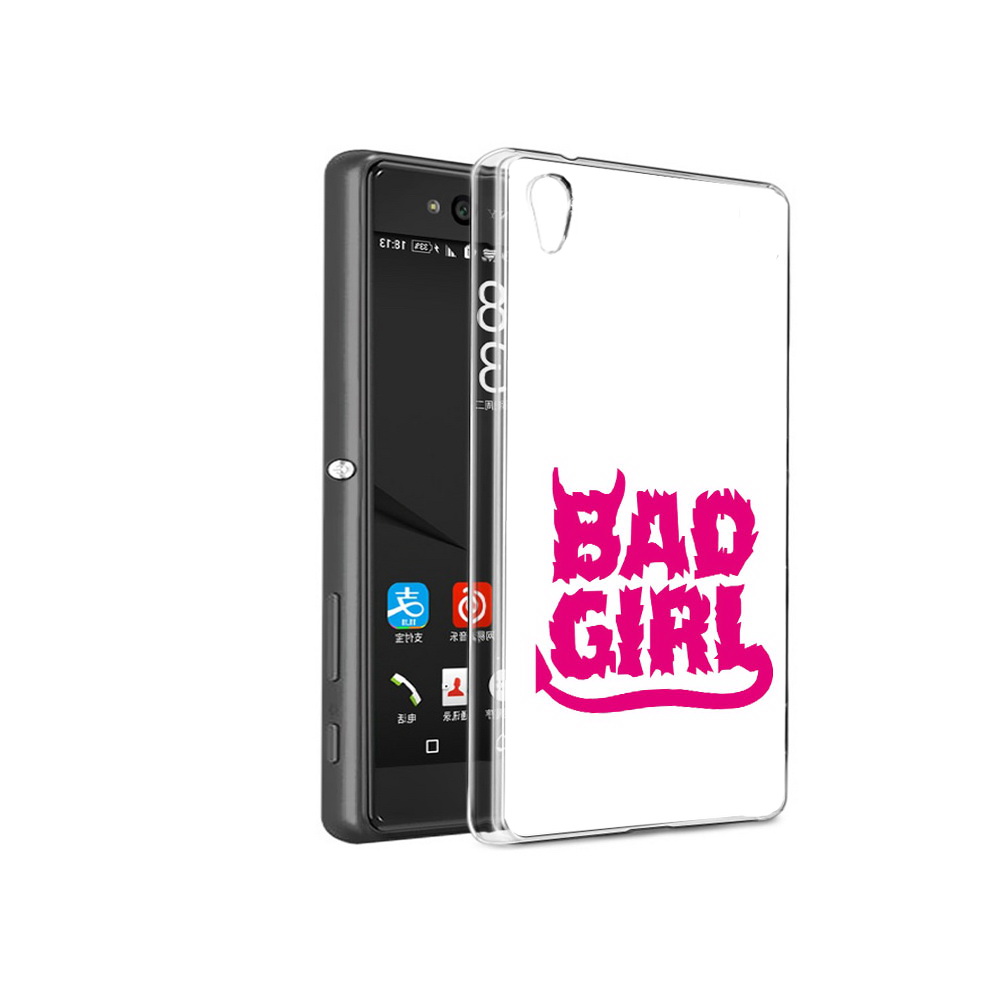 

Чехол MyPads Tocco для Sony Xperia C6 плохая девочка (PT28839.243.545), Прозрачный, Tocco