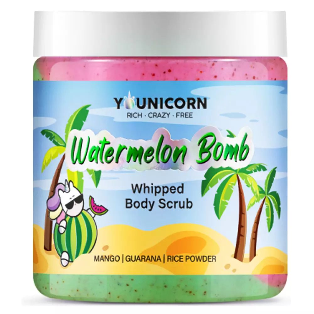 Крем-скраб для тела Younicorn Watermelon Bomb, 250 мл