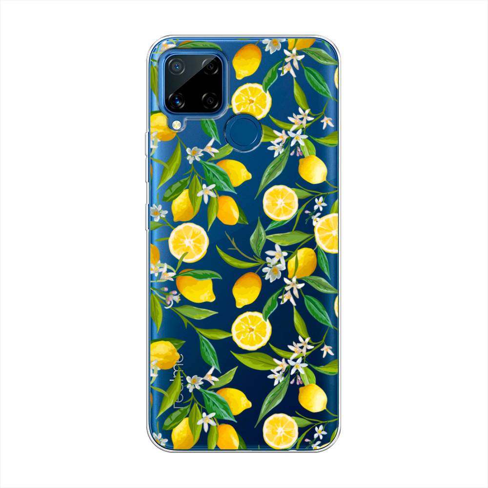 

Чехол Awog на Realme C15 "Сочные лимоны", Разноцветный, 255050-10