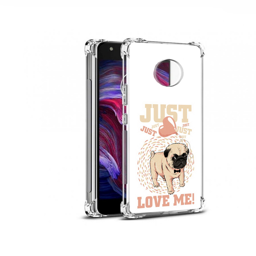 

Чехол MyPads Tocco для Motorola Moto X4 Люби меня (PT96319.371.109), Прозрачный, Tocco