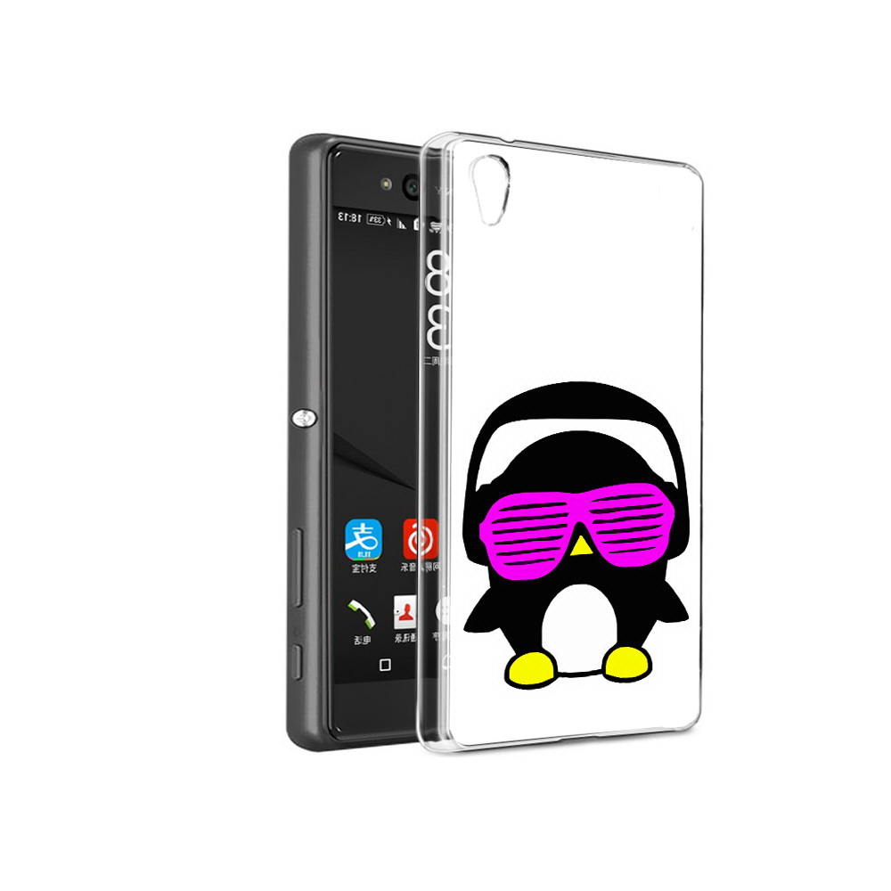 

Чехол MyPads Tocco для Sony Xperia C6 пингвин (PT28839.243.541), Прозрачный, Tocco