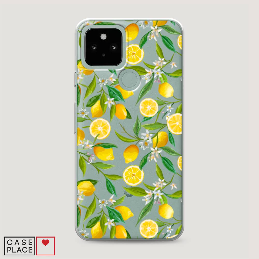 

Чехол Awog на Google Pixel 5 "Сочные лимоны", Разноцветный, 270750-10