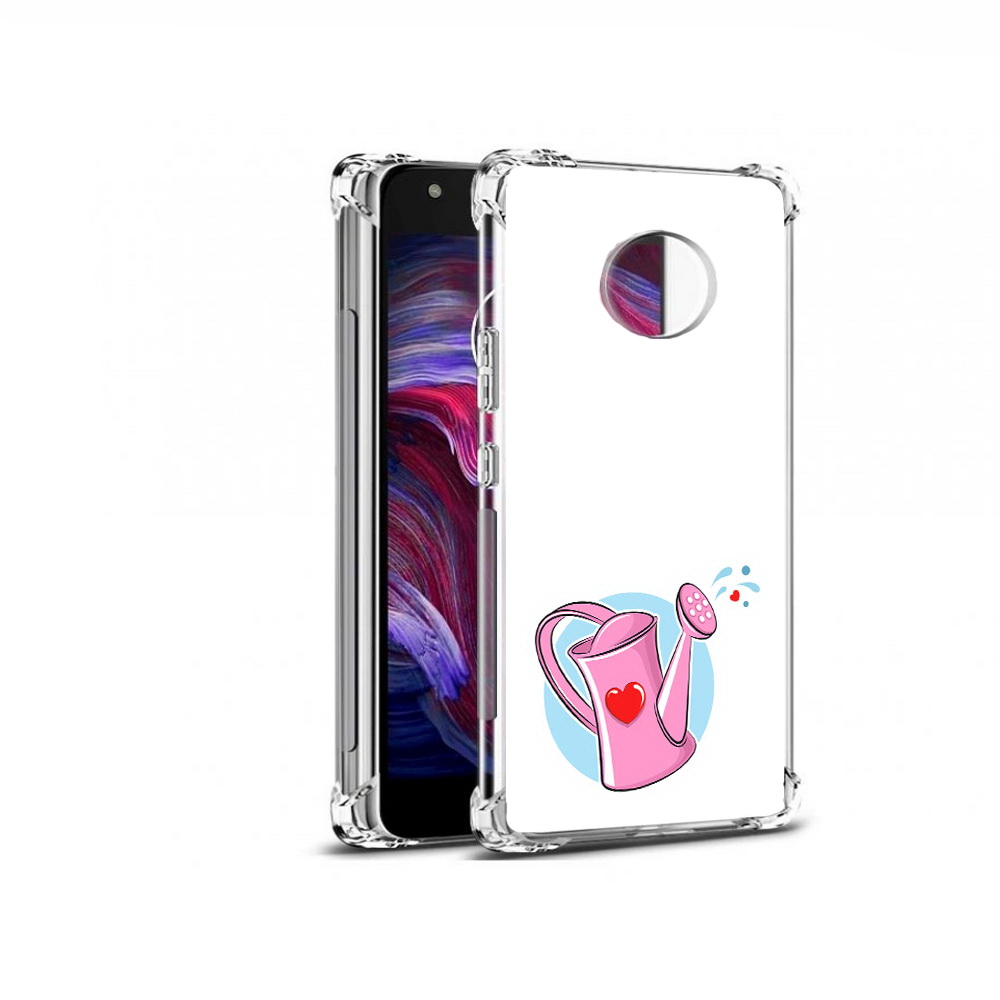 

Чехол MyPads Tocco для Motorola Moto X4 Лейка любви 14 февраля (PT96319.371.103), Прозрачный, Tocco