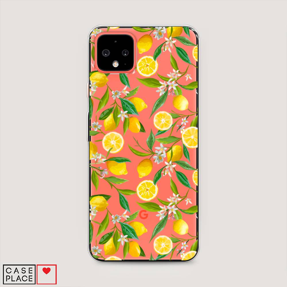 

Чехол Awog на Google Pixel 4 XL "Сочные лимоны", Разноцветный, 270550-10