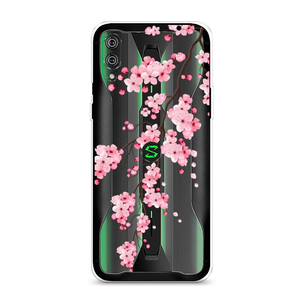 

Чехол Awog на Xiaomi Black Shark 2/2 Pro "Розовая сакура", Разноцветный, 36450-8