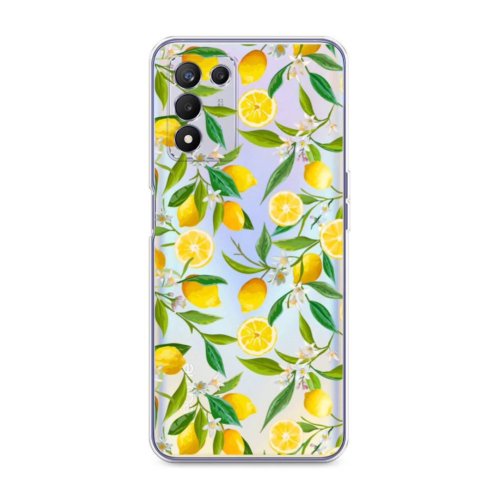 

Чехол Awog на Realme Q3s "Сочные лимоны", Разноцветный, 257950-10