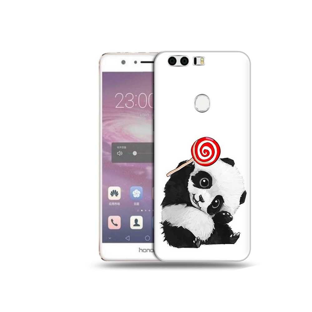 

Чехол MyPads Tocco для Honor 8 панда с леденцом (PT46676.38.534), Прозрачный, Tocco