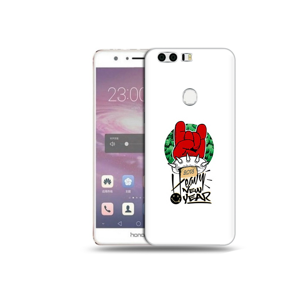

Чехол MyPads Tocco для Honor 8 Гангстер новый год (PT46676.38.53), Прозрачный, Tocco