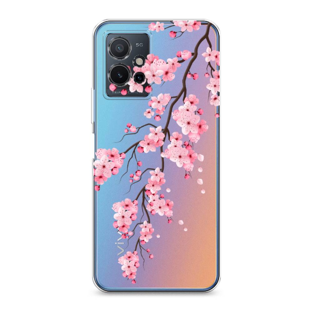 

Чехол Awog на Vivo Y75 5G "Розовая сакура", Разноцветный, 266250-8