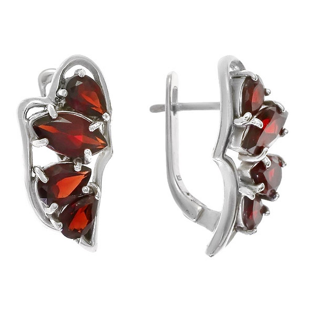 

Серьги из серебра с гранатом Balex Jewellery 2405933363, 2405933363