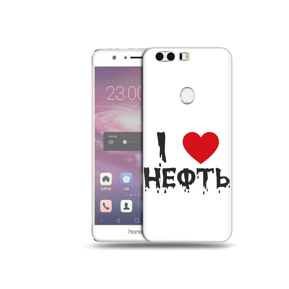 

Чехол MyPads Tocco для Honor 8 нефть (PT46676.38.522), Прозрачный, Tocco