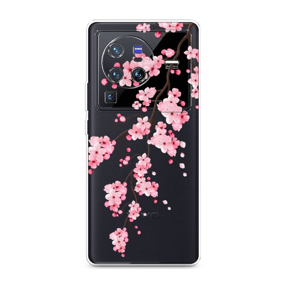 

Чехол Awog на Vivo X80 Pro "Розовая сакура", Разноцветный, 266650-8