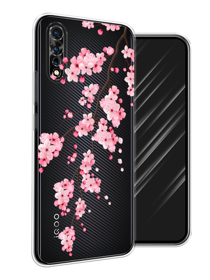 

Чехол Awog на Vivo iQOO Neo/V17 Neo "Розовая сакура", Разноцветный, 262050-8