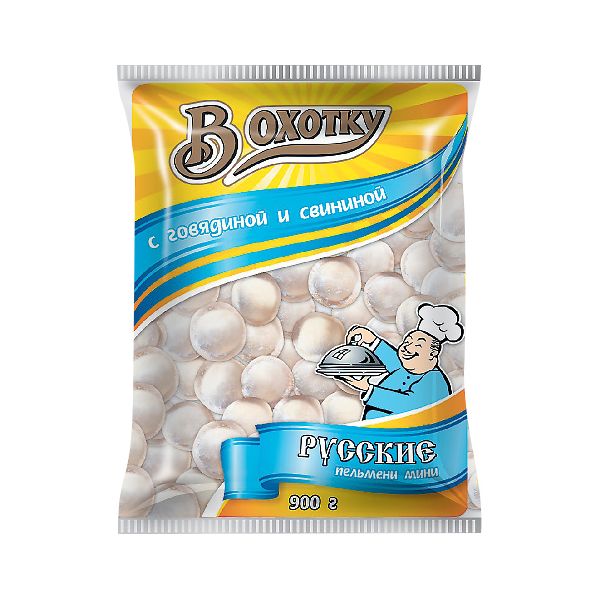 

Пельмени В охотку Сливочные говяжьи 900 г