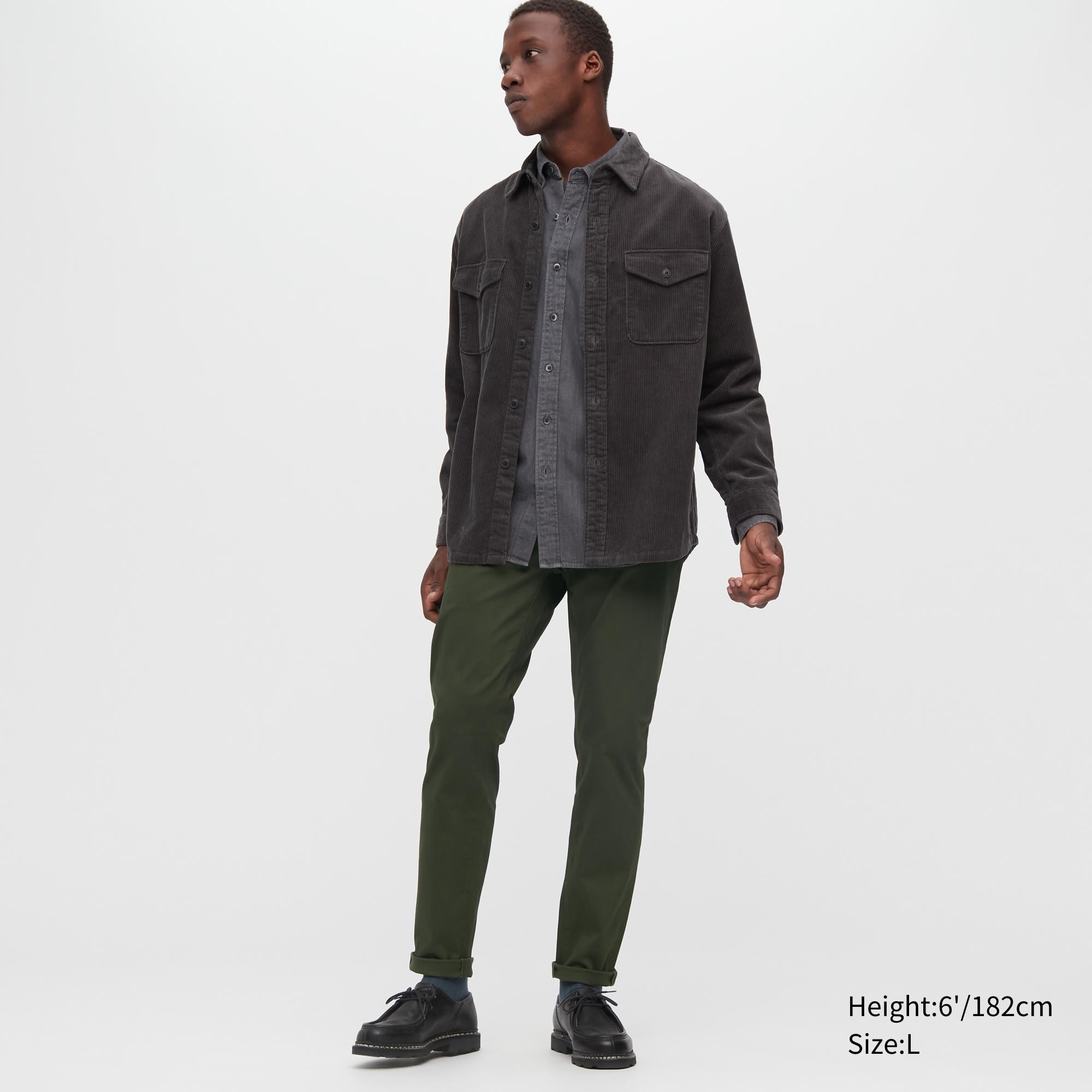 

Джинсы мужские UNIQLO 450247COL58 зеленые XS (доставка из-за рубежа), 450247COL58