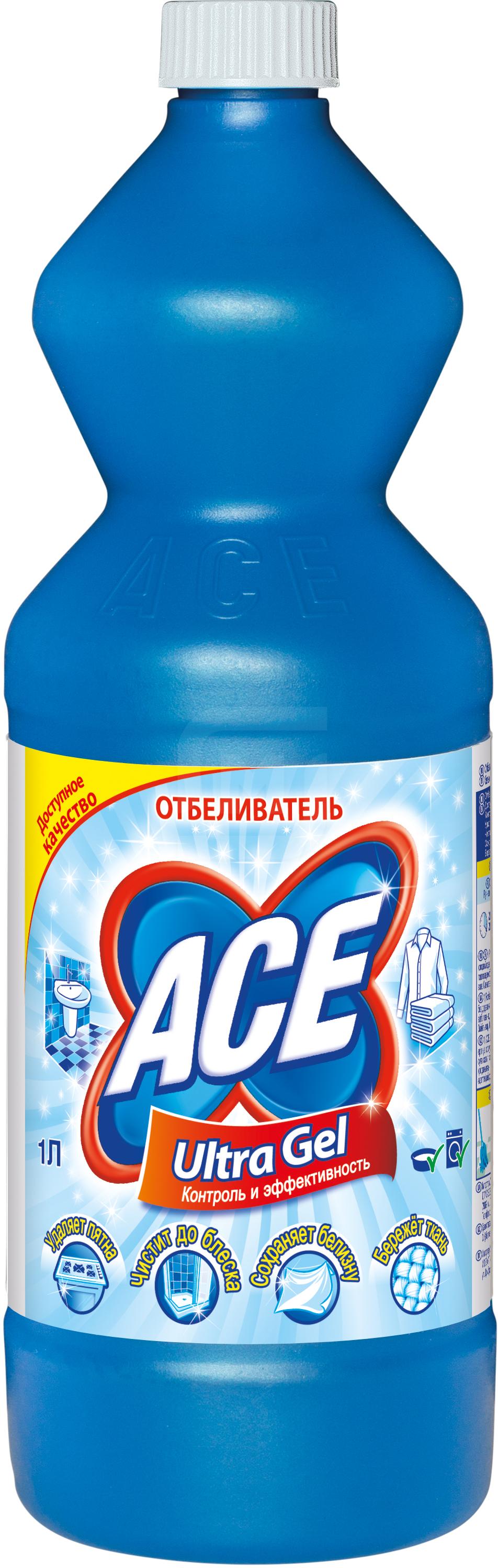 

Отбеливатель Ace Ultra Gel универсальный 1 л