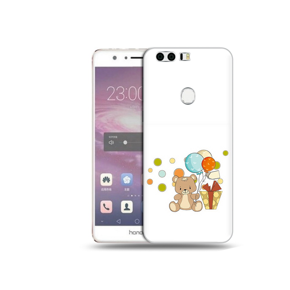 

Чехол MyPads Tocco для Honor 8 медвеженок с подарком (PT46676.38.470), Прозрачный, Tocco
