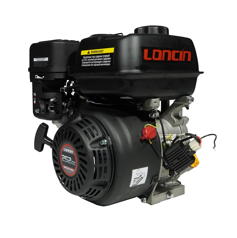 Бензиновый двигатель LONCIN LC175F-2 (R type) D19 5А 8,5 л.с.