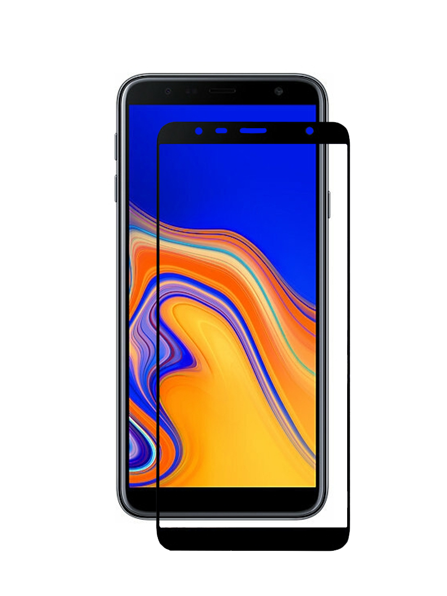 

Защитное стекло 5D для Samsung J4 Plus J415 черный, с рамкой, MOTG-5D-SAM-J415F