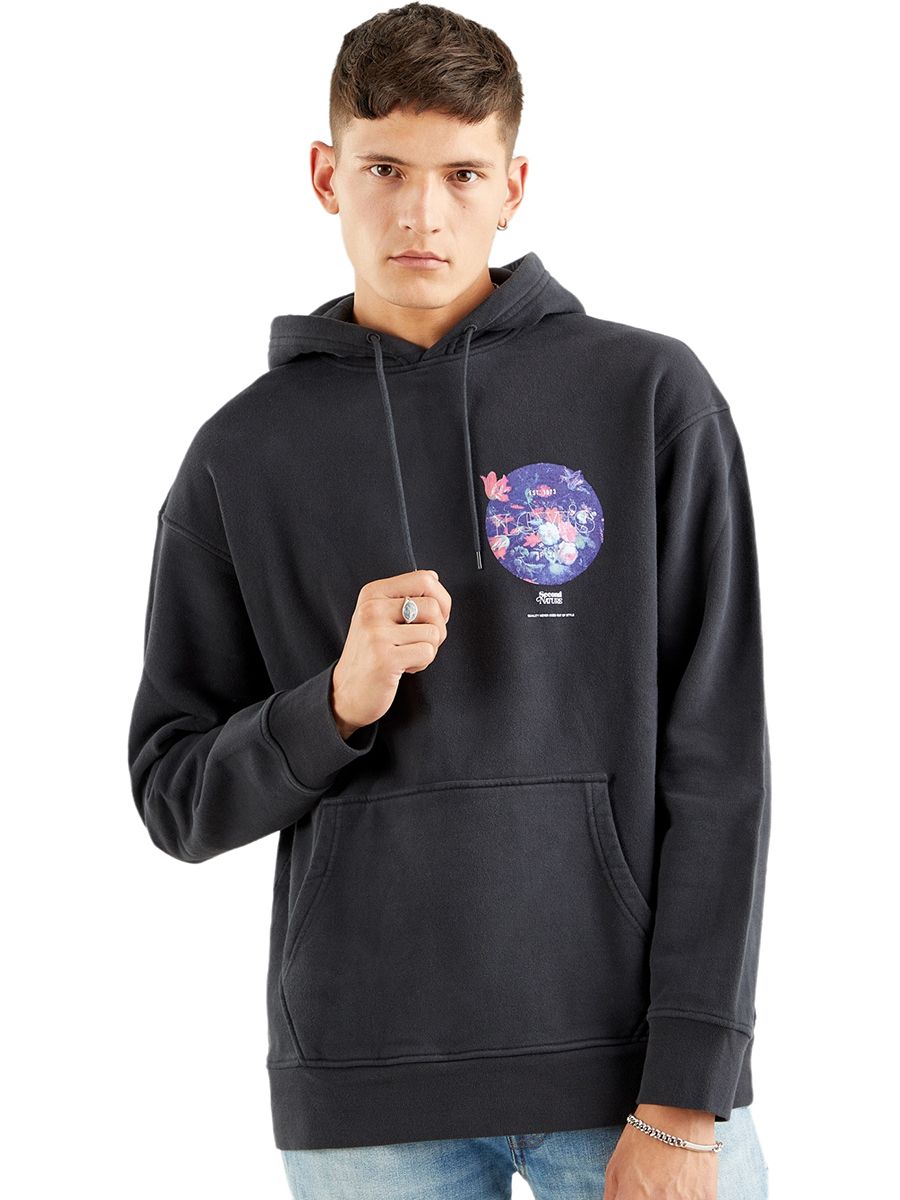 

Худи мужское Levi's 38479-0033 черное 2XL, 38479-0033