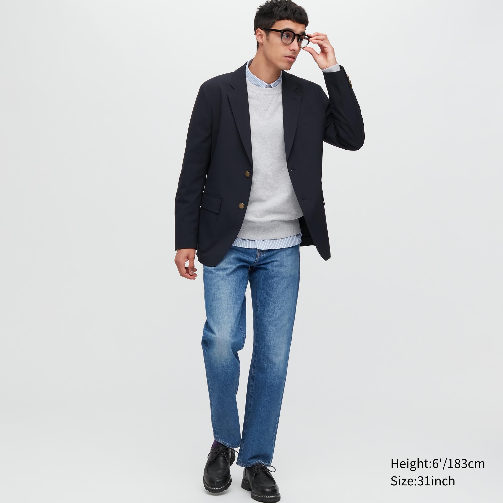 

Джинсы мужские UNIQLO 450244COL64 синие 36/32 (доставка из-за рубежа), 450244COL64