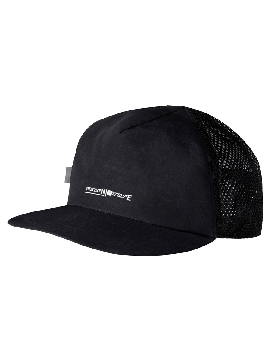 Бейсболка унисекс Buff Pack Trucker Cap solid black, one size