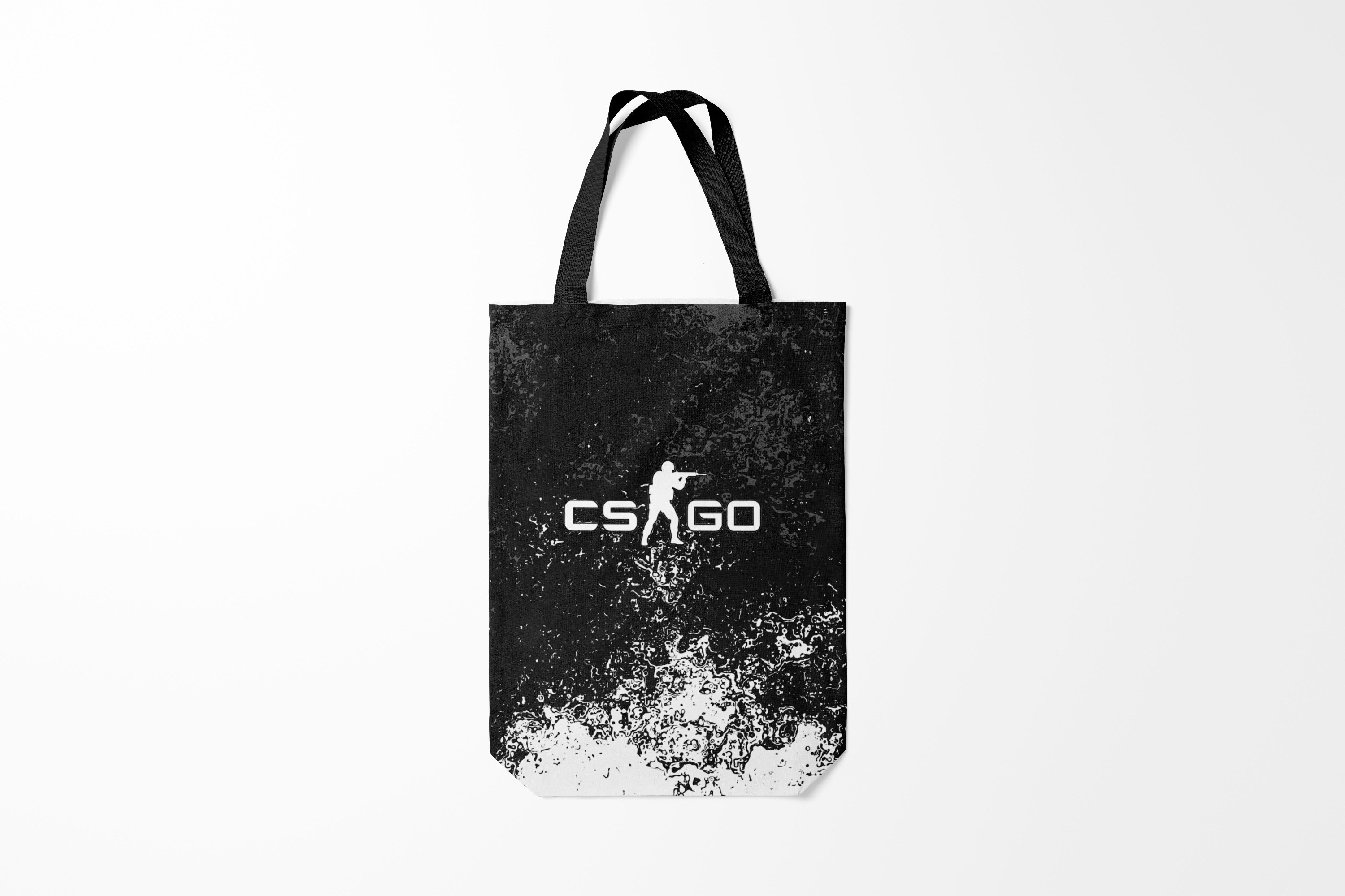 

Сумка шoппер унисекс Burnettie Counter Strike CS GO Camouflage, разноцветный, Counter Strike CS GO Camouflage
