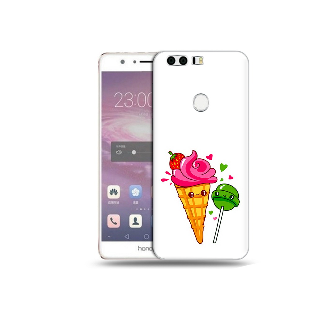 

Чехол MyPads Tocco для Honor 8 Вкусняшки (PT46676.38.45), Прозрачный, Tocco