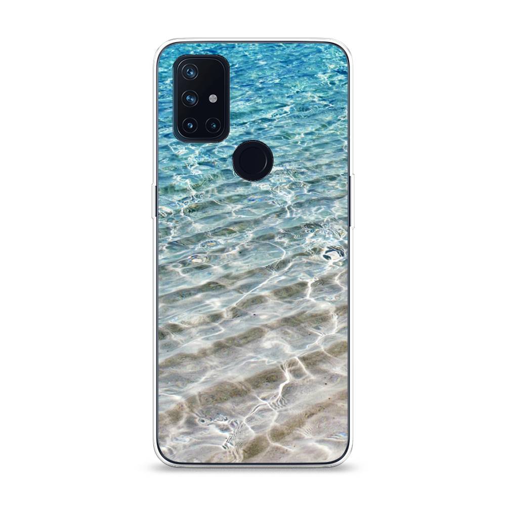 

Чехол Awog на OnePlus Nord N10 / ВанПлас Nord N10 "Волны 10", Голубой, 152350-4
