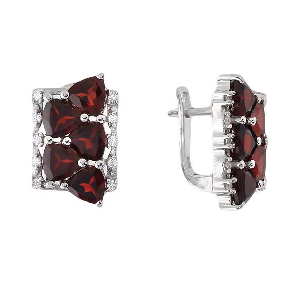 

Серьги из серебра с гранатом Balex Jewellery 2410931156, 2410931156