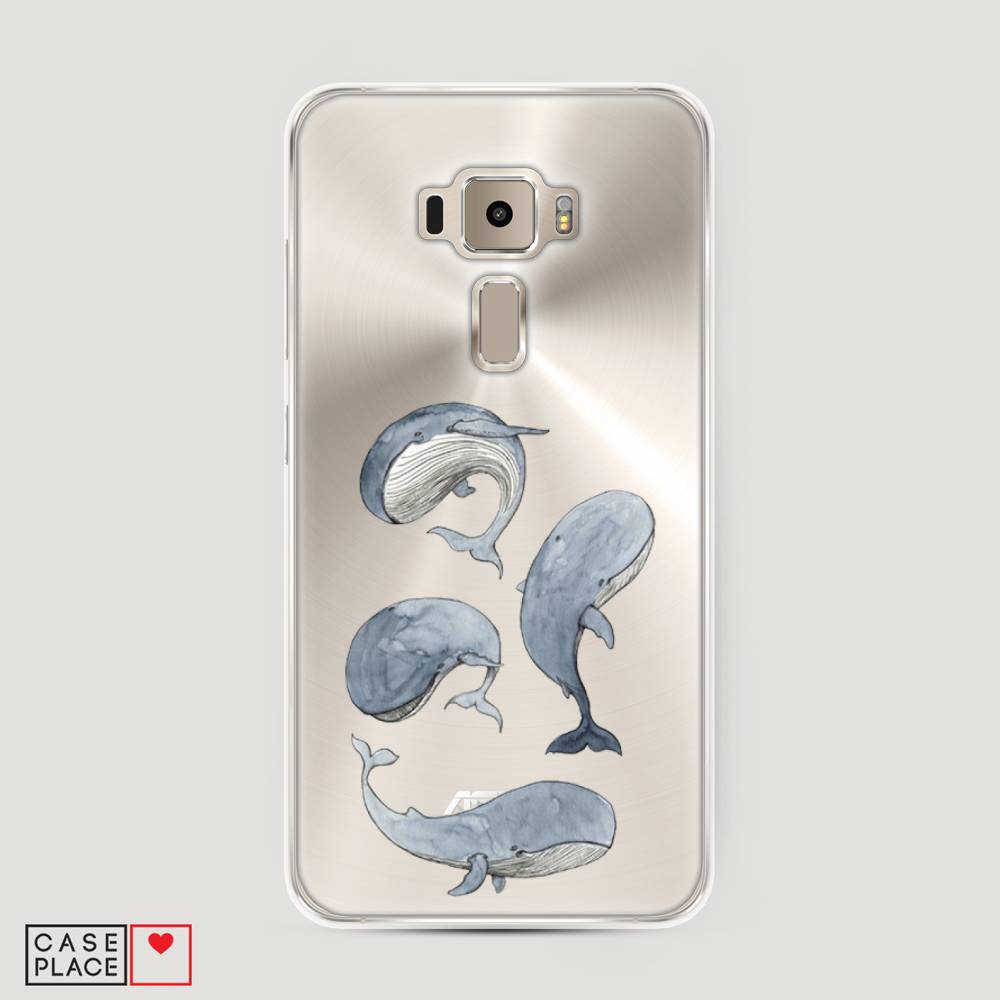 

Чехол Awog "Киты" для Asus Zenfone 3 ZE520KL, 41150-1