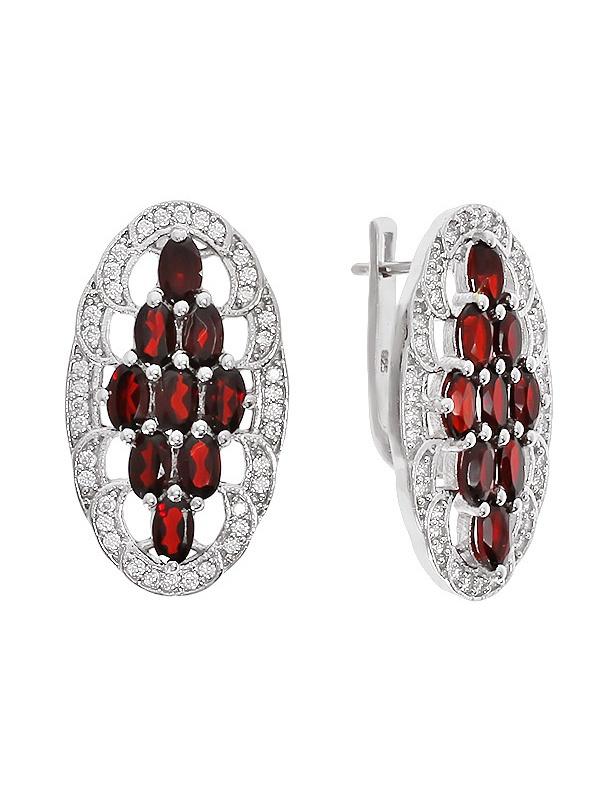 

Серьги из серебра с гранатом Balex Jewellery 2410931215, 2410931215