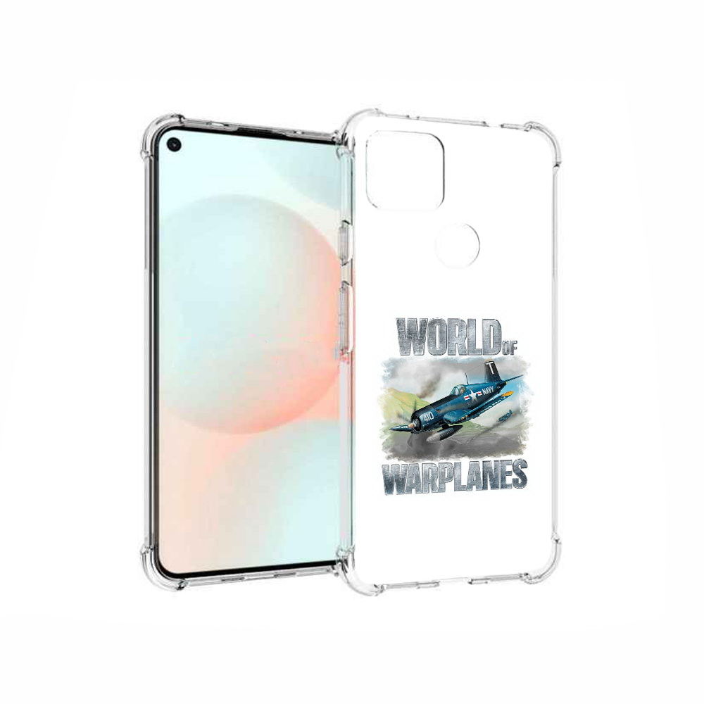 

Чехол MyPads Tocco для Google Pixel 5A Боевой самолет, Прозрачный, Tocco