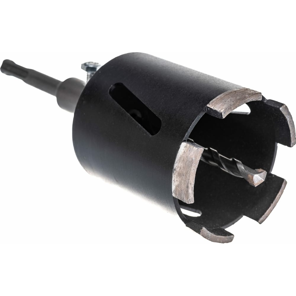 SKYWER Сверло алмазное сегментное САСС 125*10 бетон+переходник SK-САСС125