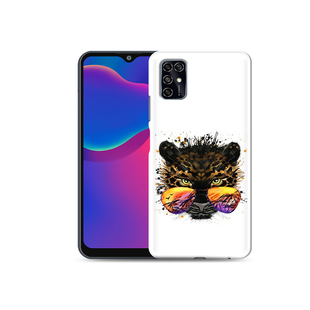 

Чехол MyPads Tocco для ZTE Blade V2020 Smart тропический леопард (PT156449.442.649), Прозрачный, Tocco