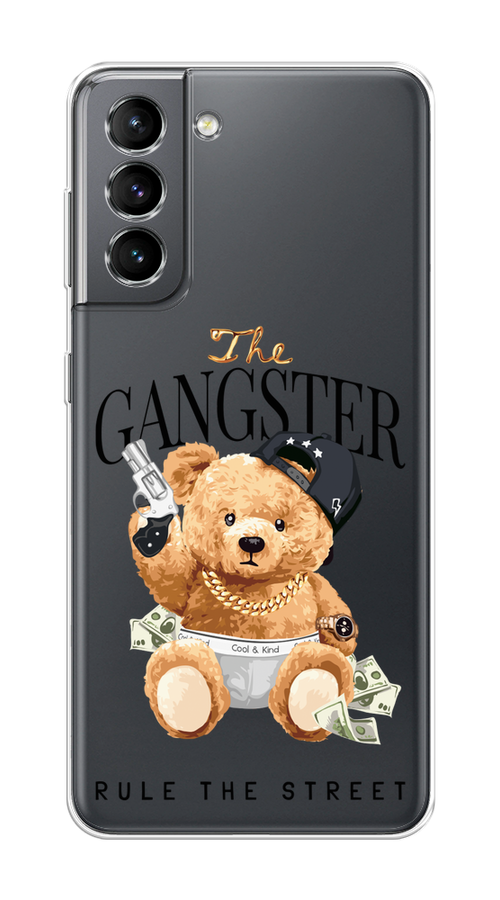 

Чехол на Samsung Galaxy S21 "The Gangster", Бежевый;серый;черный, 2101850-6