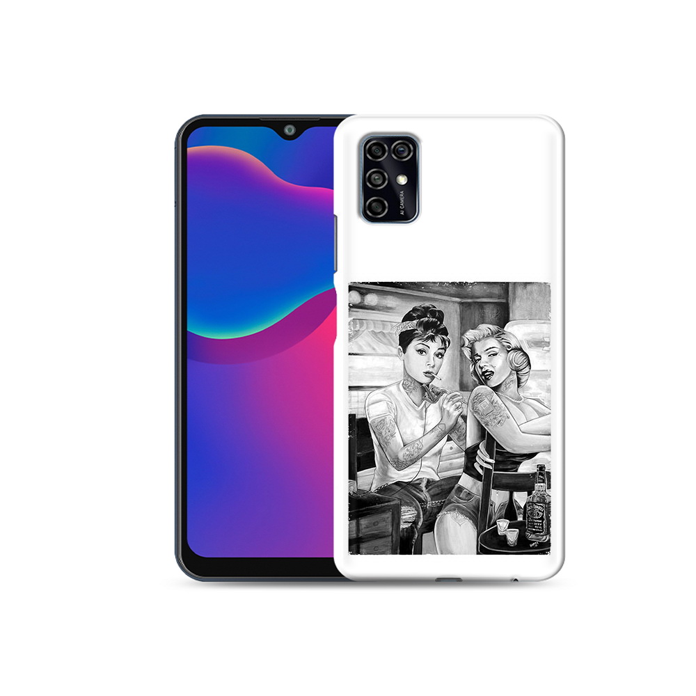 

Чехол MyPads Tocco для ZTE Blade V2020 Smart тату мастер (PT156449.442.637), Прозрачный, Tocco