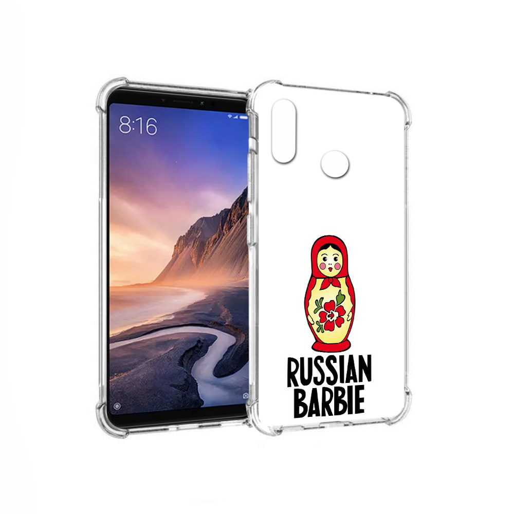 

Чехол MyPads Tocco для Xiaomi Mi Max 3 матрешка (PT115366.313.459), Прозрачный, Tocco