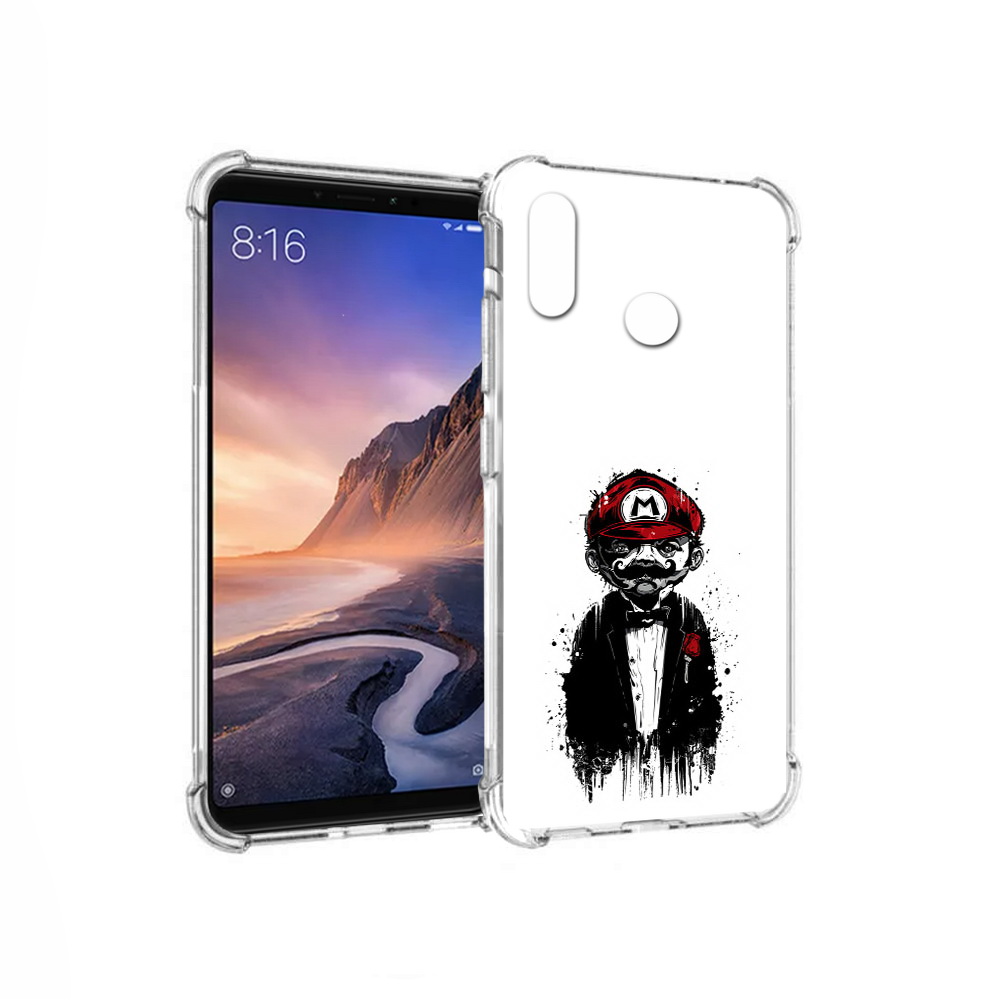 

Чехол MyPads Tocco для Xiaomi Mi Max 3 марио (PT115366.313.458), Прозрачный, Tocco