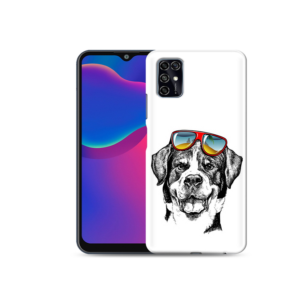 

Чехол MyPads Tocco для ZTE Blade V2020 Smart счастливая собака (PT156449.442.631), Прозрачный, Tocco