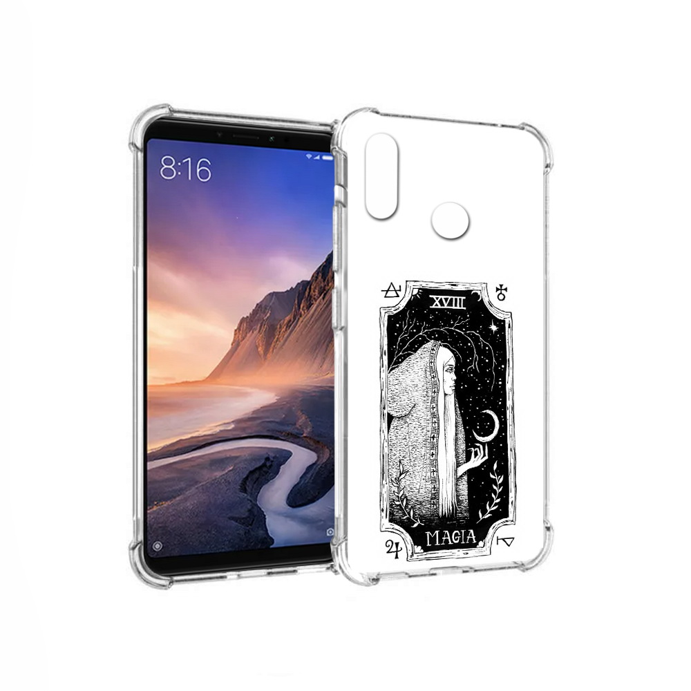 

Чехол MyPads Tocco для Xiaomi Mi Max 3 лунная магия (PT115366.313.447), Прозрачный, Tocco