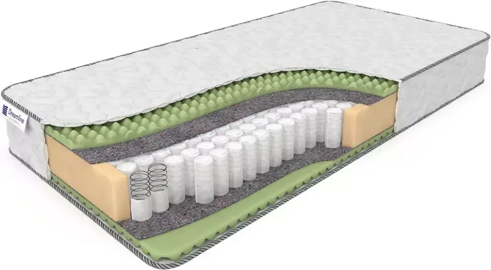 

Матрас Dreamline Massage Foam spring пружинный 90х190 см, Белый, Massage Foam spring