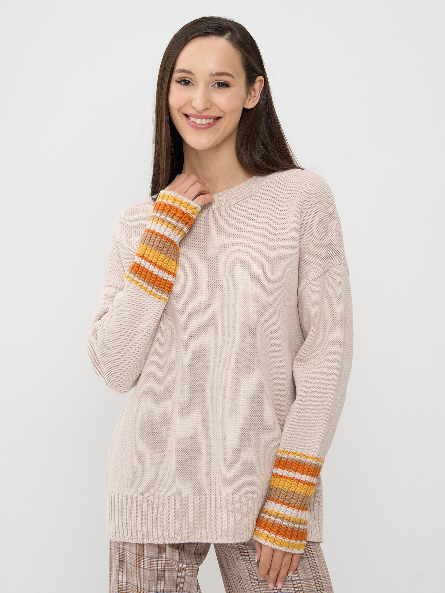 

Джемпер женский NEWVAY 9242-94090 бежевый 50-52 RU, 9242-94090