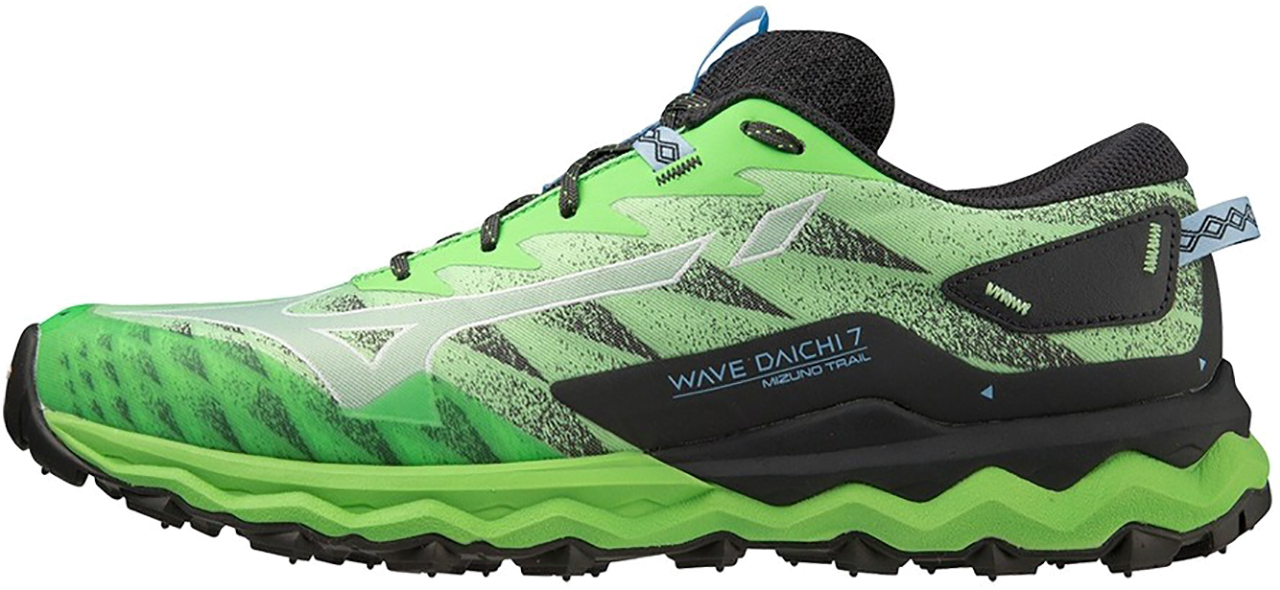 Кроссовки мужские Mizuno Wave Daichi 7 зеленые 9.5 UK