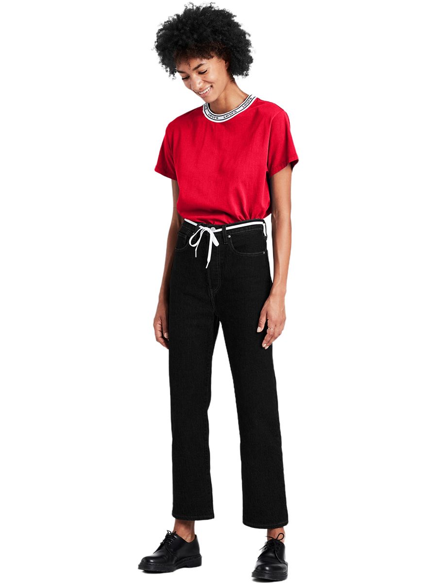 

Джинсы женские Levi's 72693-0012 черные 26/27, Черный, 72693-0012
