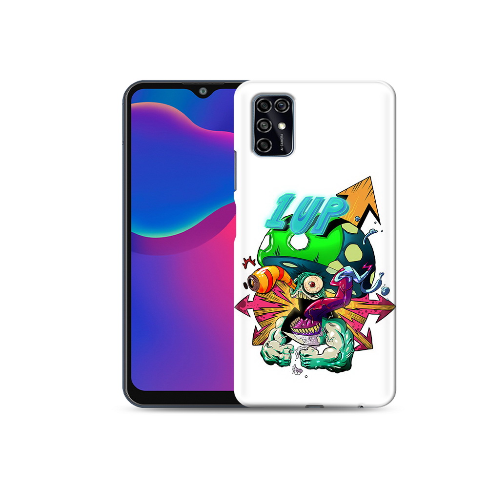 

Чехол MyPads Tocco для ZTE Blade V2020 Smart сильный гриб абстракция (PT156449.442.599), Прозрачный, Tocco